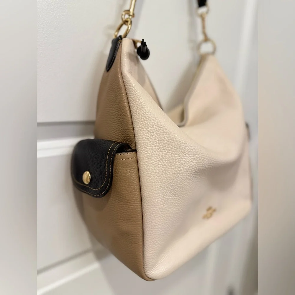 Coach Pennie Shoulder Bag, Colorblock, Missing Long Strap & Hangtag, GENTLY USED